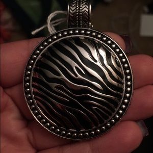 Premier Jewelry Zebra Pendent